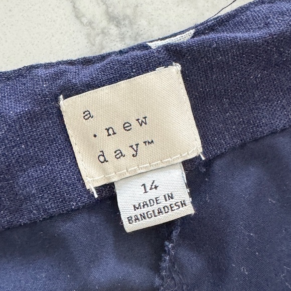 Seashell Print Linen-Blend Skort from A New Day™ - NWT - Picture 11 of 13